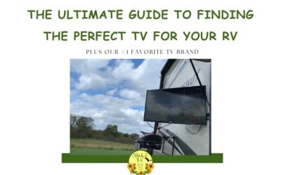 The Ultimate Guide to Finding the Perfect TV for Your RV