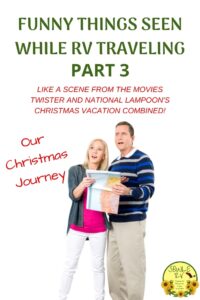 Scene from Twister and National Lampoons Christmas Vacation In One RV Camping Adventure! | SOWLE RV