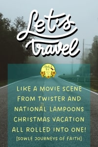 Scene from Twister and National Lampoons Christmas Vacation In One RV Camping Adventure! | SOWLE RV