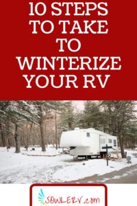 How to Winterize an RV in 10 Easy Steps | SOWLE RV