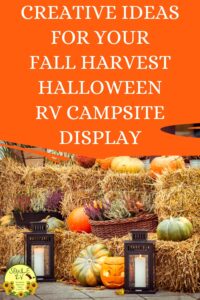 Fall Harvest Halloween RV Campsite Display SOWLE RV