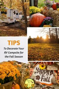 Tips to Decorate Your RV Campsite for the Fall Season | SOWLE RV